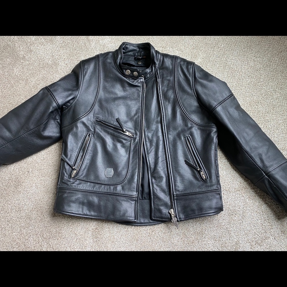 Back on the market - Ladies M Harley Davidson leather jacket
